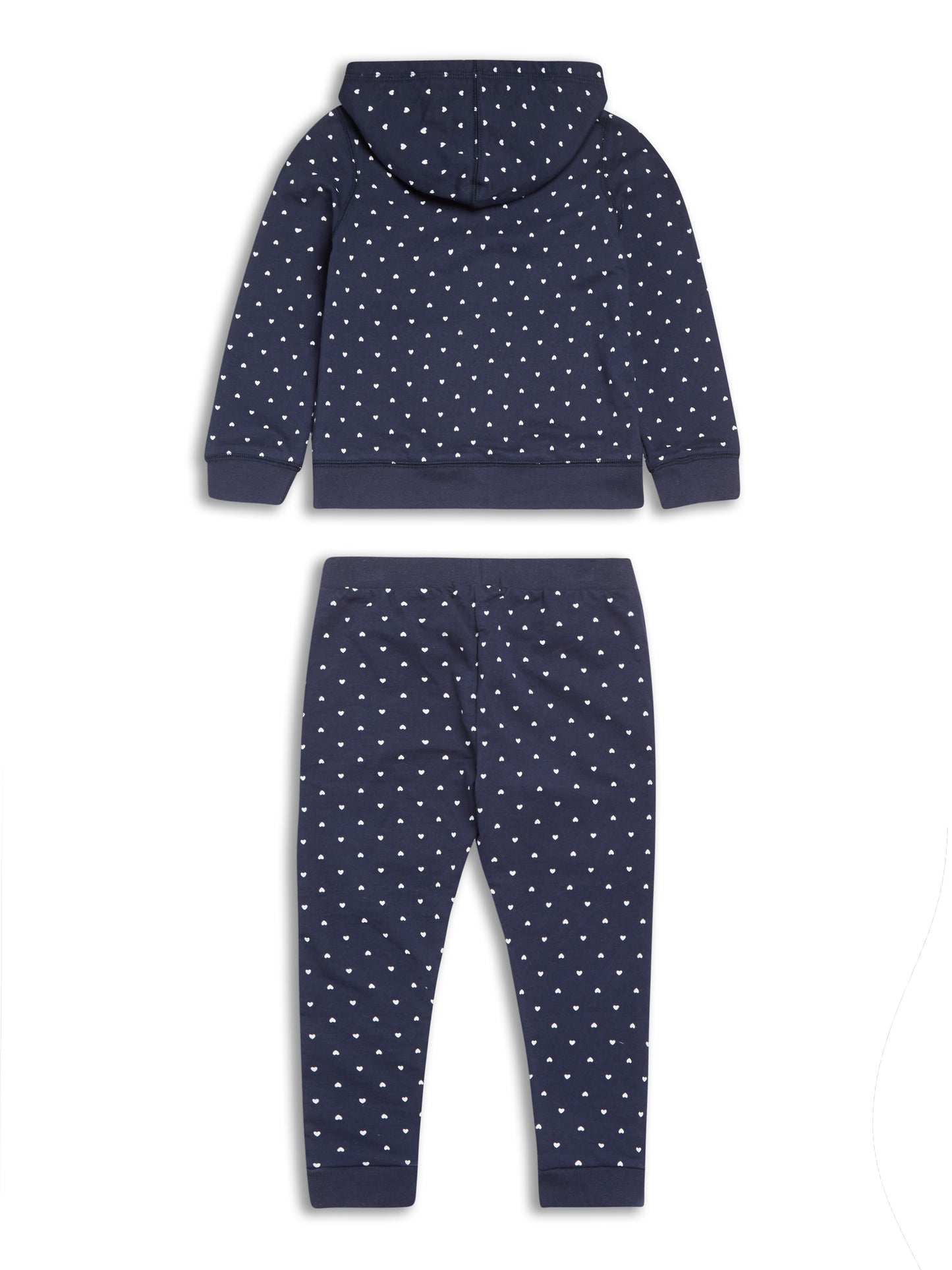 Girls Heart Hoodie and Pant Set